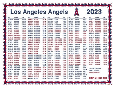 2023 la angels